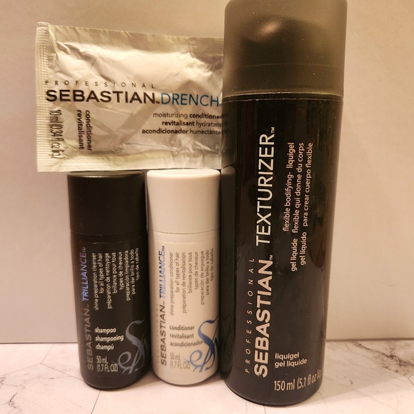 Sebastian Professional Hair Bundle NEW Texturizer Shampoo Conditioner - Picture 2 of 6